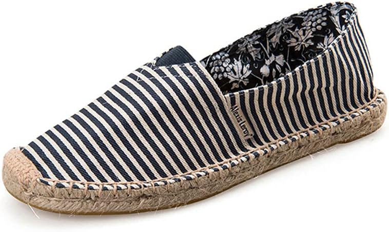 Alexis Leroy Men's Fashion Casual Canvas Slip on Flat Espadrilles #v10
