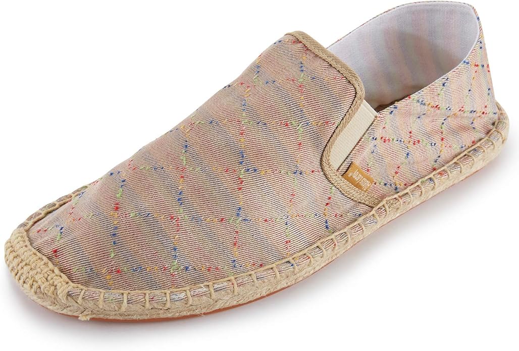 Alexis Leroy Men's Fashion Casual Canvas Slip on Flat Espadrilles #v12