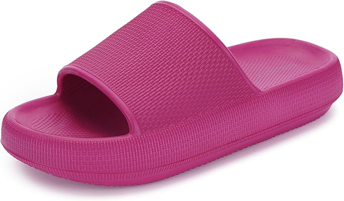 BRONAX Pillow Slippers for Women and Men | House Slides Shower Sandals | Cushioned Thick Sole #ves14