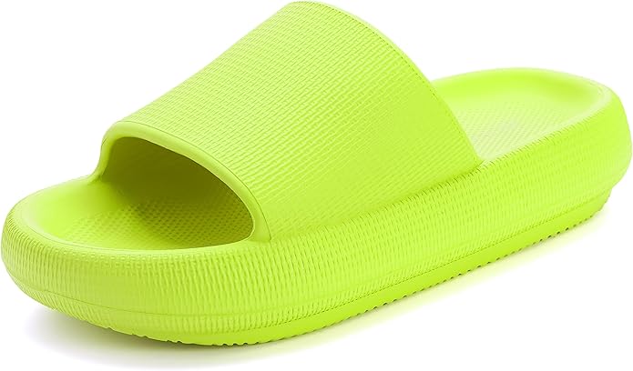 BRONAX Pillow Slippers for Women and Men | House Slides Shower Sandals | Cushioned Thick Sole #ves16