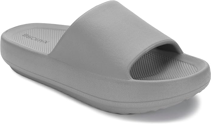 BRONAX Pillow Slippers for Women and Men | House Slides Shower Sandals | Cushioned Thick Sole #ves19