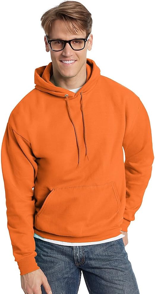 Hanes Men's EcoSmart Fleece Hoodie Sweatshirt (#vs22)