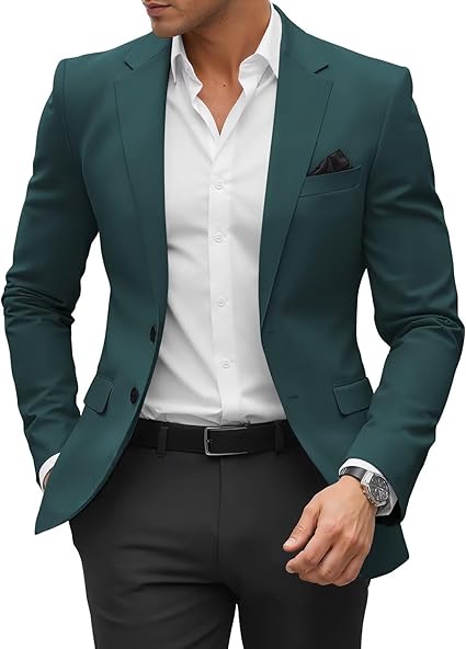 SHUZHXLZANGY Mens Blazers and Sport Coats Slim Fit Jackets for Men Casual Blazer Suit Formal (#vs8)