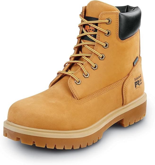 Timberland PRO 6IN Direct Attach Men's Soft Toe MaxTRAX Slip-Resistant Work Boot #ves1