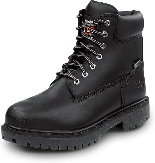 Timberland PRO 6IN Direct Attach Men's Steel Toe MaxTRAX Slip-Resistant Work Bootv #ves1