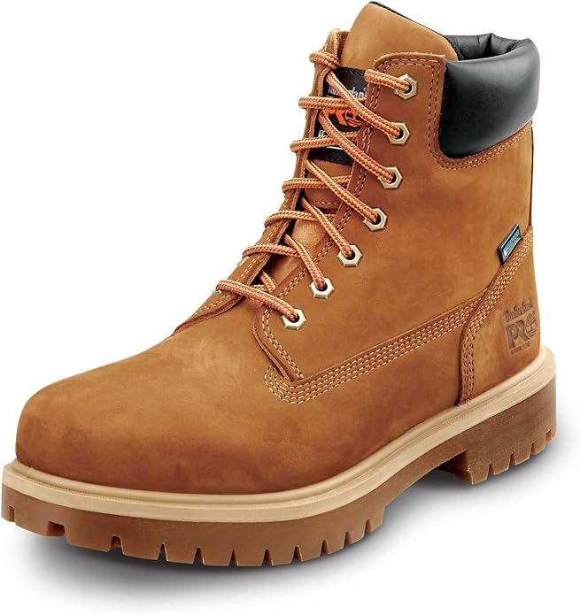 Timberland PRO 6IN Direct Attach Men's Steel Toe MaxTRAX Slip-Resistant Work Bootv #ves2