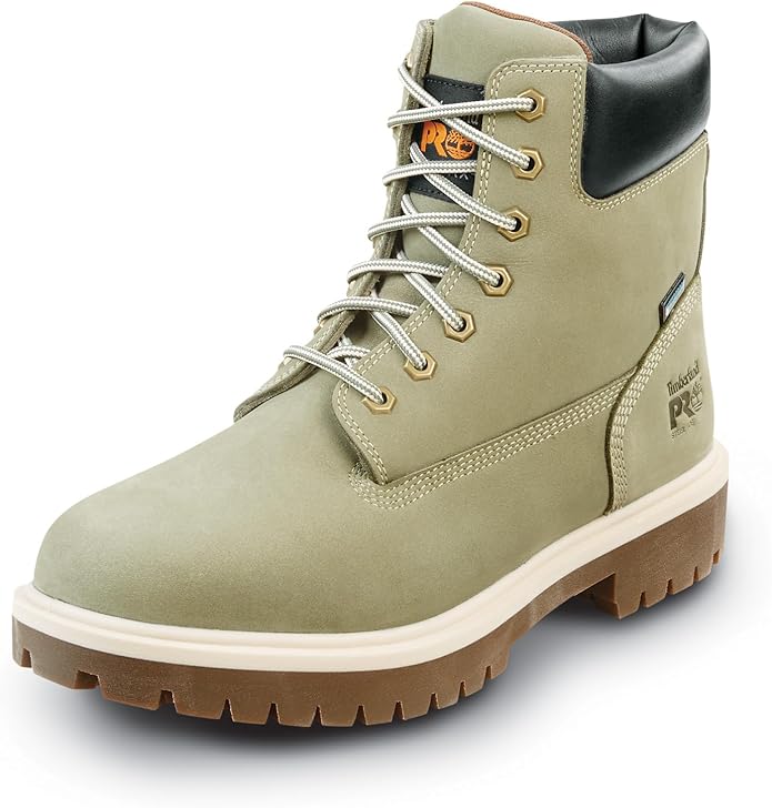 Timberland PRO 6IN Direct Attach Men's Steel Toe MaxTRAX Slip-Resistant Work Bootv #ves6