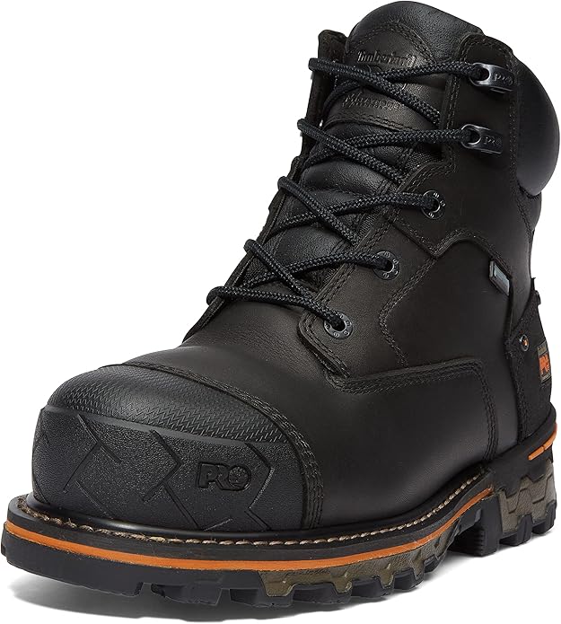 Timberland PRO Men's 6 Inch Boondock Comp Toe WP Ins Industrial Work Boot #ves4