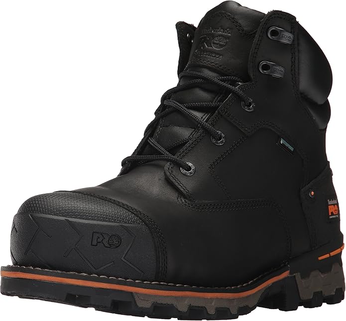 Timberland PRO Men's 6 Inch Boondock Comp Toe WP Ins Industrial Work Boot #ves5